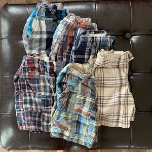 Lot of 6 toddler boys shorts